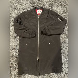 H&M Divided- Men's Long Line Flight Jacket